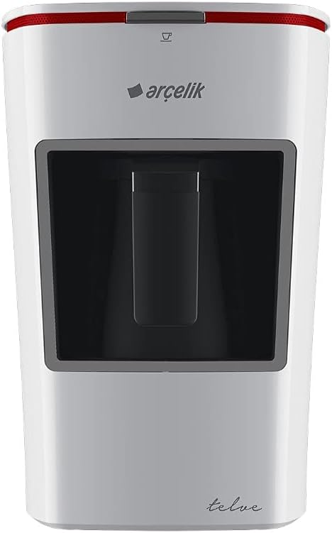 Arçelik K-3300 Beyaz Mini Telve Türk Kahve Makinesi - beyaz