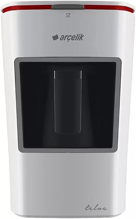 Arçelik K-3300 Beyaz Mini Telve Türk Kahve Makinesi - beyaz