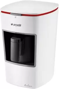 Arçelik K-3300 Beyaz Mini Telve Türk Kahve Makinesi - beyaz
