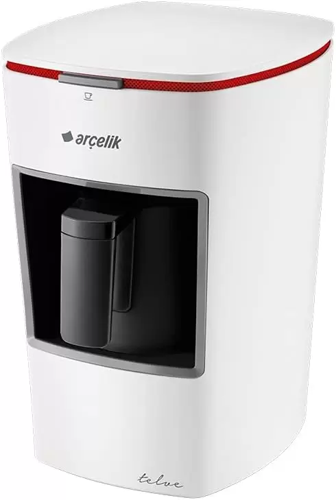 Arçelik K-3300 Beyaz Mini Telve Türk Kahve Makinesi - beyaz