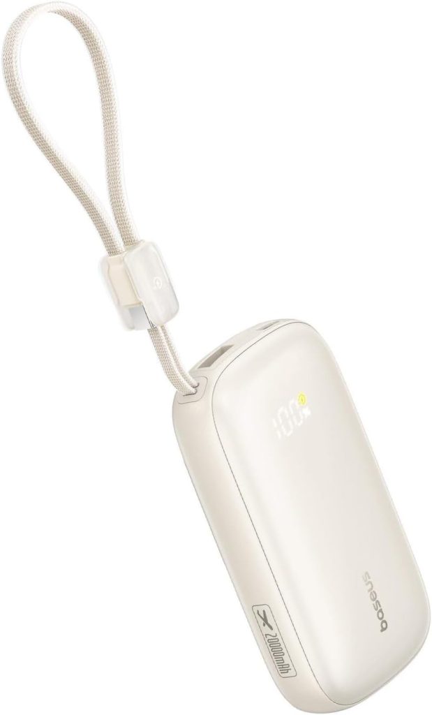 EnerFill FC21 QPow3 Ultra Dijital Göstergeli Powerbank 20.000 mAh 22.5W - Titanyum