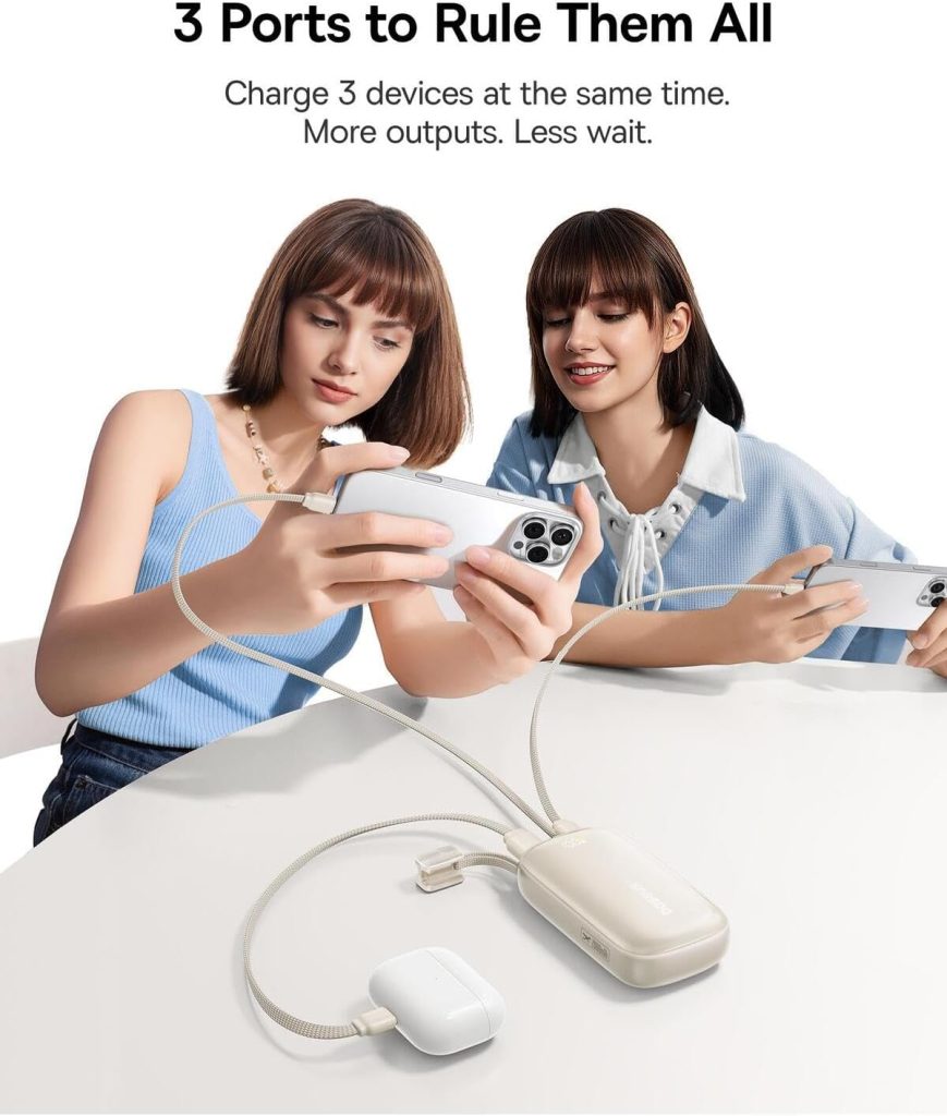 EnerFill FC21 QPow3 Ultra Dijital Göstergeli Powerbank 20.000 mAh 22.5W - Titanyum