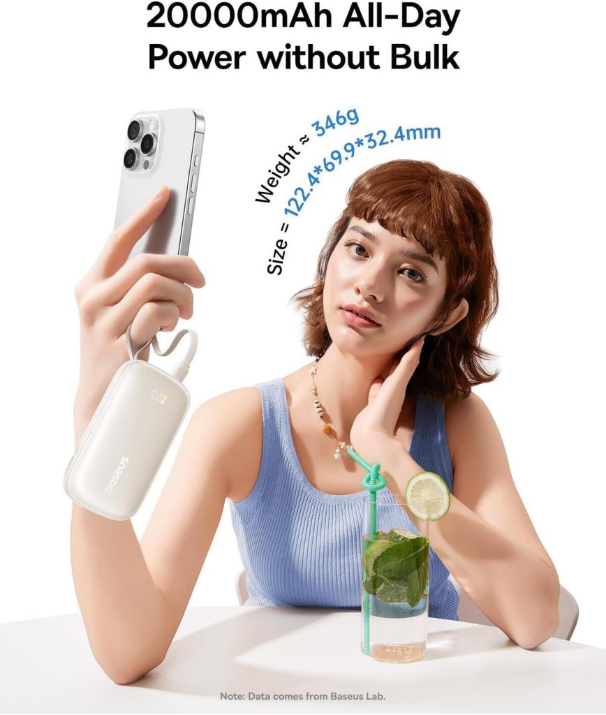 EnerFill FC21 QPow3 Ultra Dijital Göstergeli Powerbank 20.000 mAh 22.5W - Titanyum