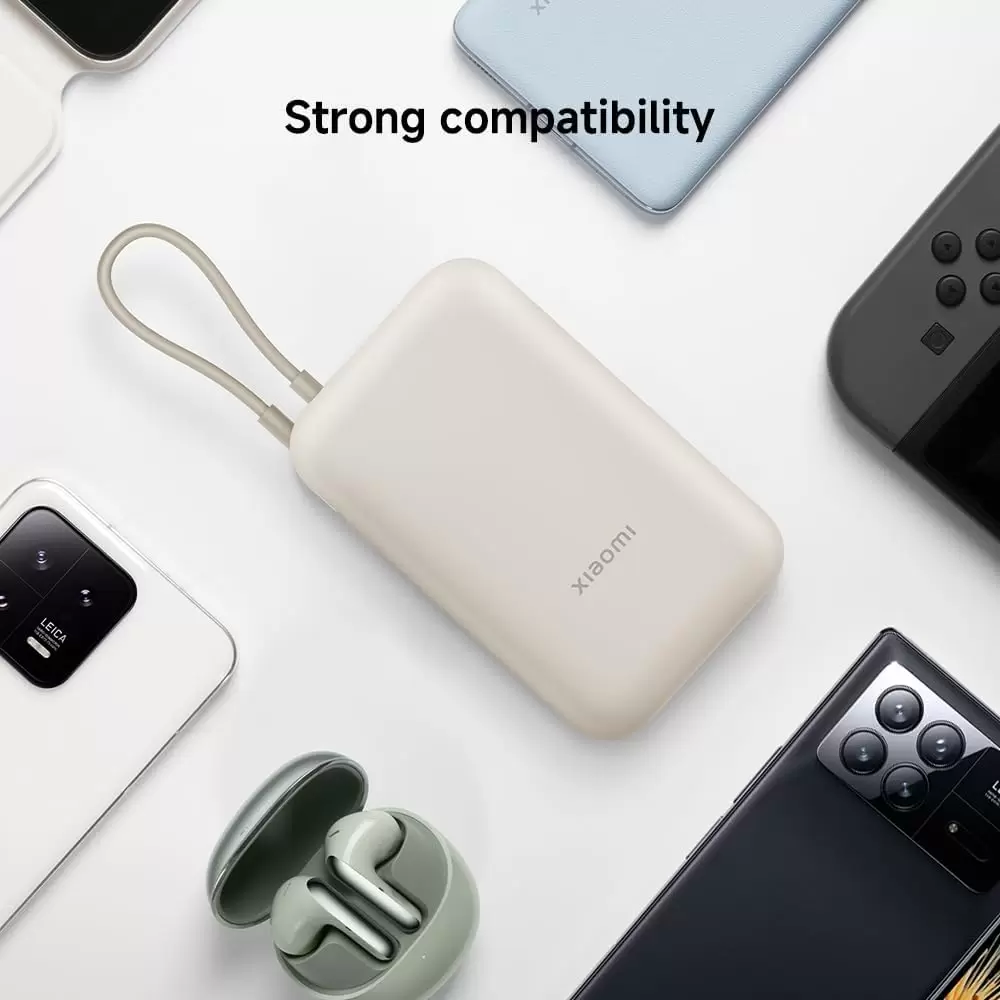 Power Bank 10000mAh (Entegre Kablo) 22.5W