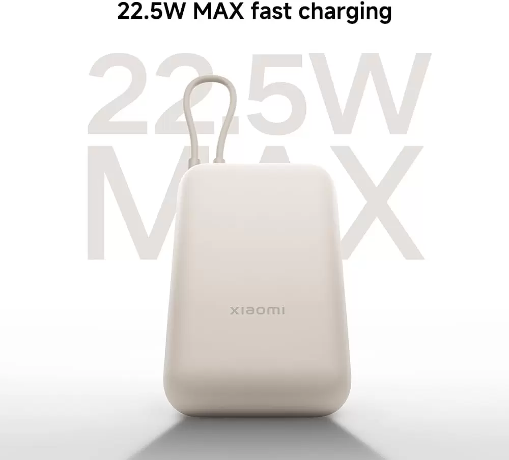 Power Bank 10000mAh (Entegre Kablo) 22.5W