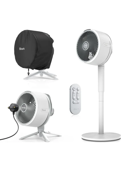 FlexBreeze Portatif Fan, İç Ve Dış Mekanlara Uygun, Şarj Edilebilir, Buhu Aparatlı, Kumandalı, 24 Saate Kadar Şarjlı Kullanım