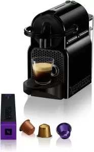 Nespresso D40 Inissia Kapsüllü Kahve Makinesi, Siyah [Enerji Sınıfı A+]