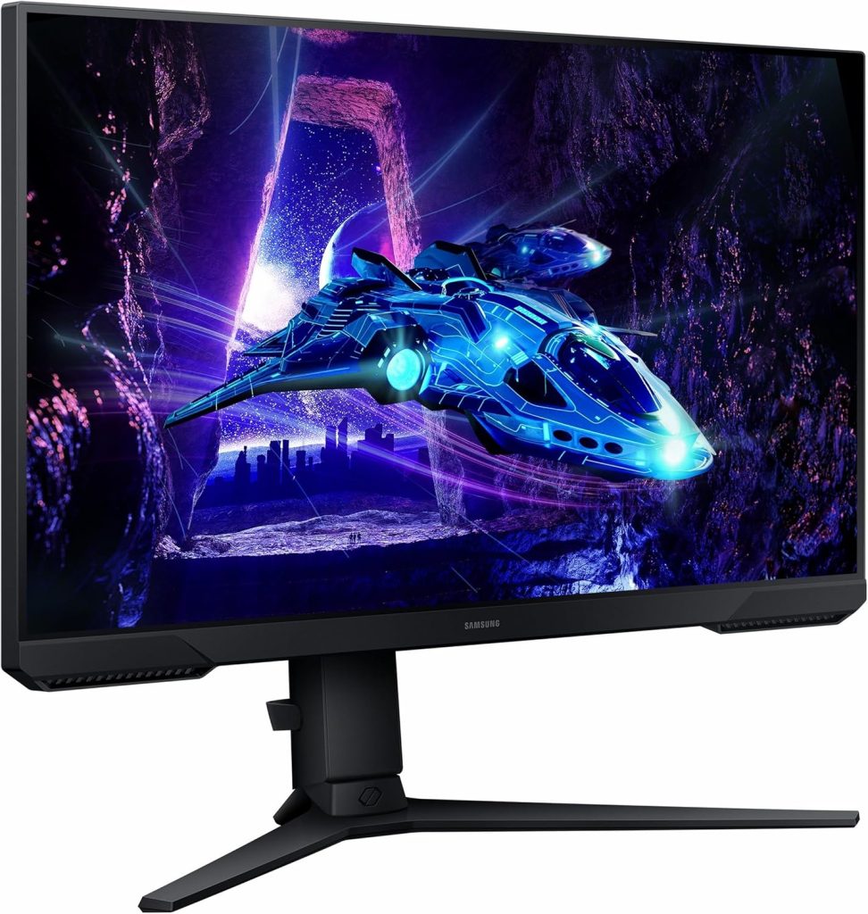 Odyssey G3 LS24DG302EUXUF 24" Oyuncu Monitörü, 1ms, VA, 180Hz, FreeSync Premium, HAS+Pivot, Eye Saver Mode, Flicker Free, Game Mode