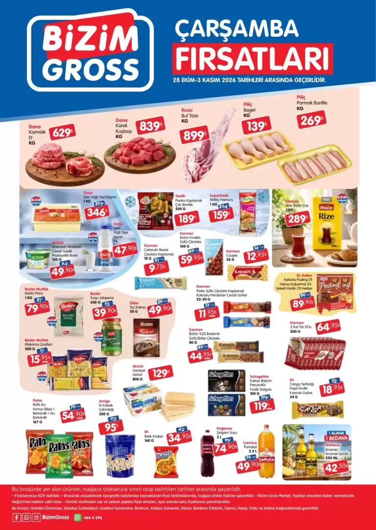 Bizim Toptan Bizim Gross Haftalık Insert – 27 Ekim 2026