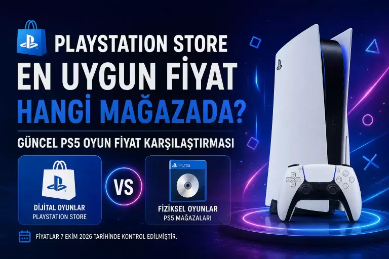 PlayStation Store İçin En Uygun Fiyat Hangi Mağazada? Güncel PS5 Oyun Fiyat Karşılaştırması